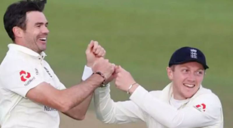 James Anderson and Dom Bess