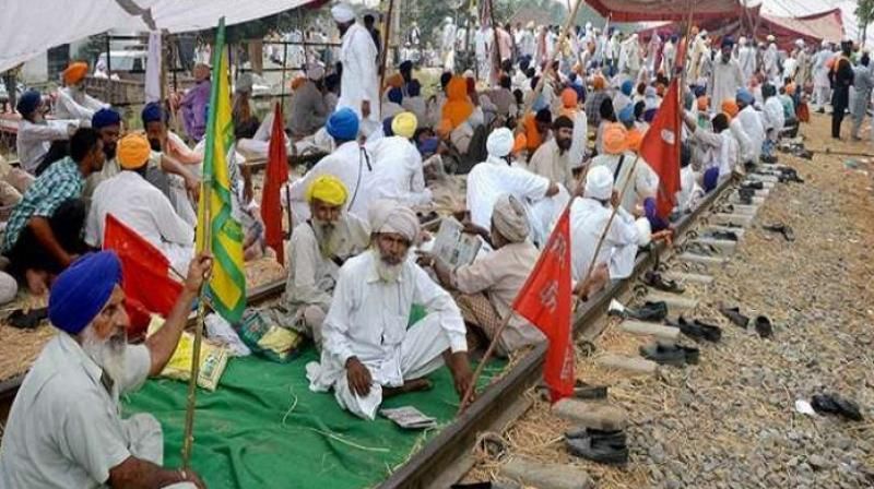 Farmer protest