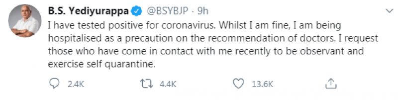 BS Yediyurappa