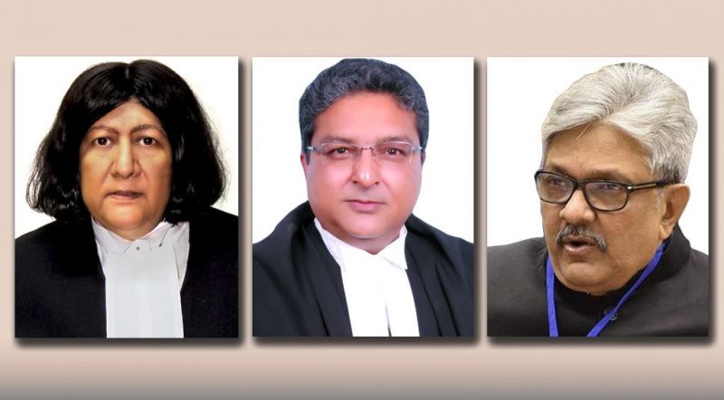 Justices Indira Banerjee, Vineet Saran and K M Joseph
