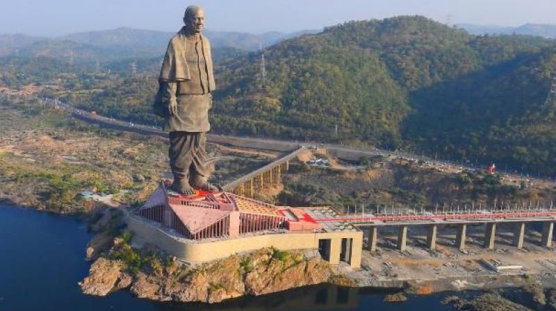 statue of Sardar Vallabhbhai Patel in Gujarat