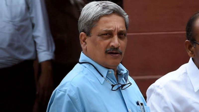 Chief Minister Manohar Parrikar 