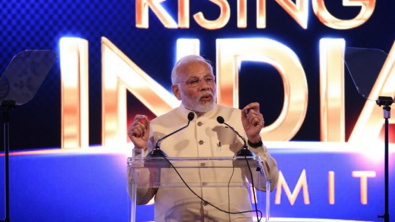  Narendra Modi Saturday emphasised the importance of character building over literacy