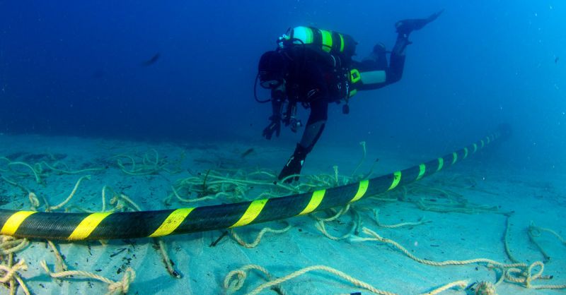 The undersea cable will land stateside in Virginia Beach