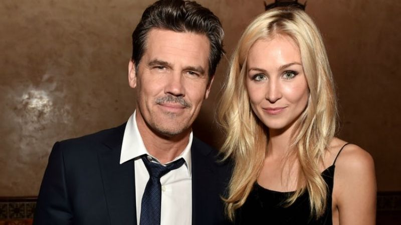 Josh Brolin and wife Kathryn 
