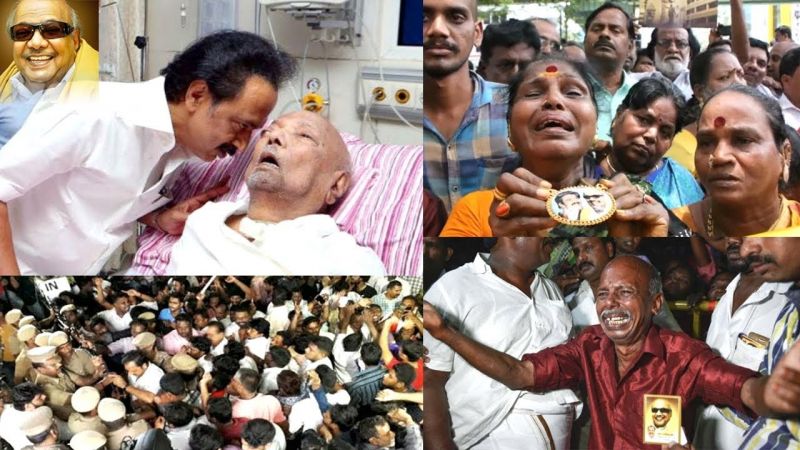 Karunanidhi passes away at age 94