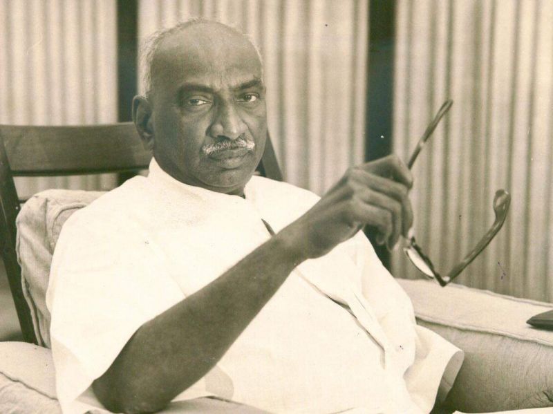 Former Tamil Nadu chief minister and Congress leader K Kamaraj