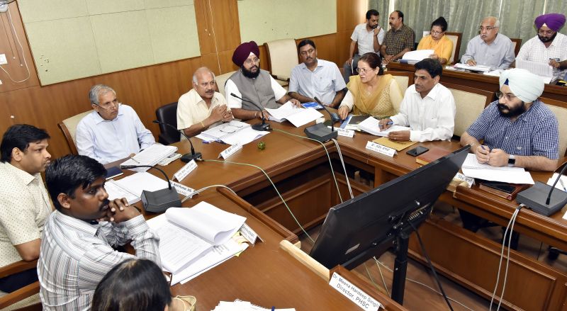 HEALTH MINISTER PRESIDES OVER HIGH LEVEL REVIEW MEETING OF CIVIL SURGEONS