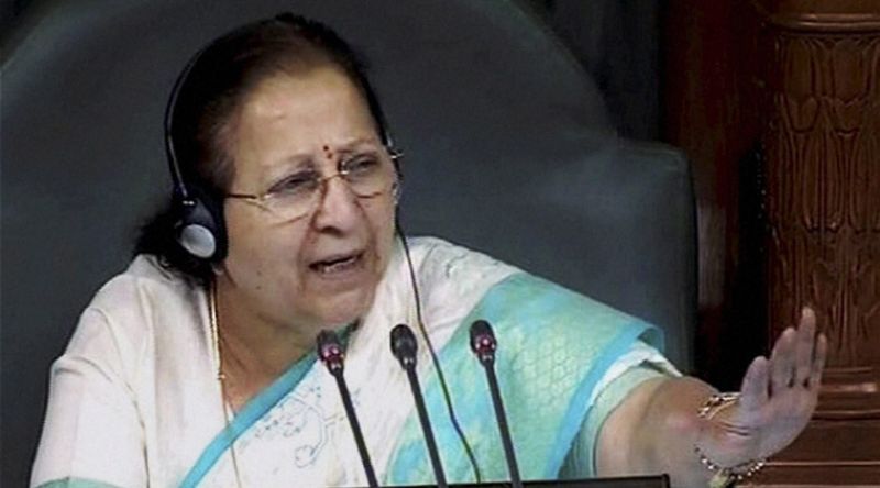  Speaker Sumitra Mahajan
