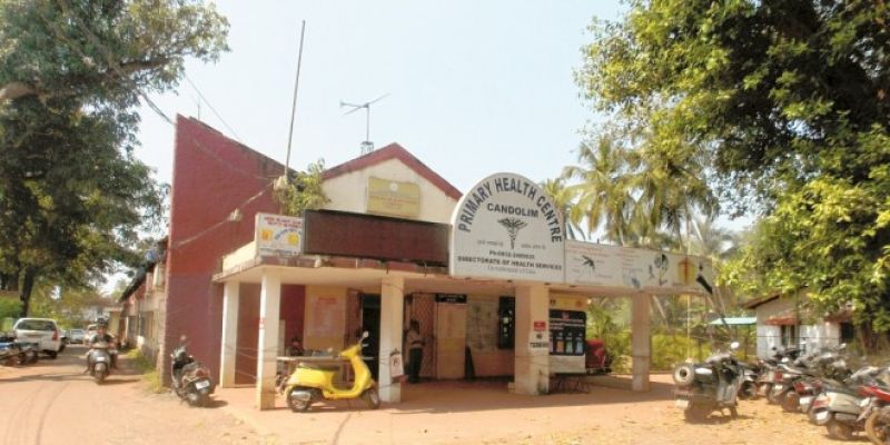 Primary health centre at Candolim