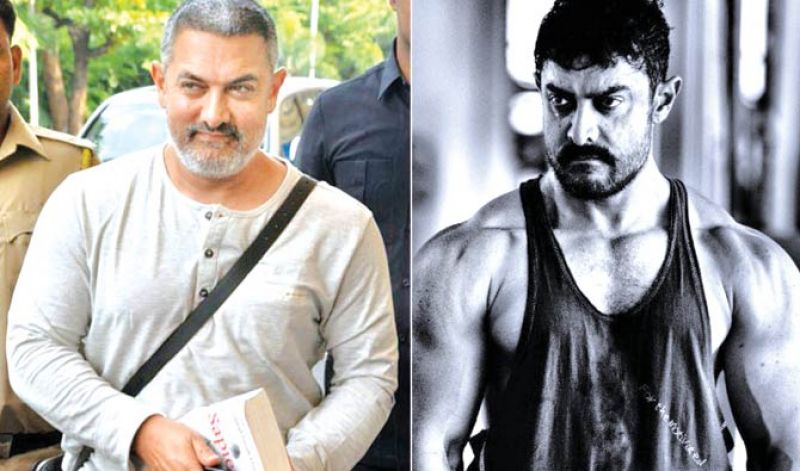 Aamir Khan gained weight and weighed 90kg for his role in Dangal