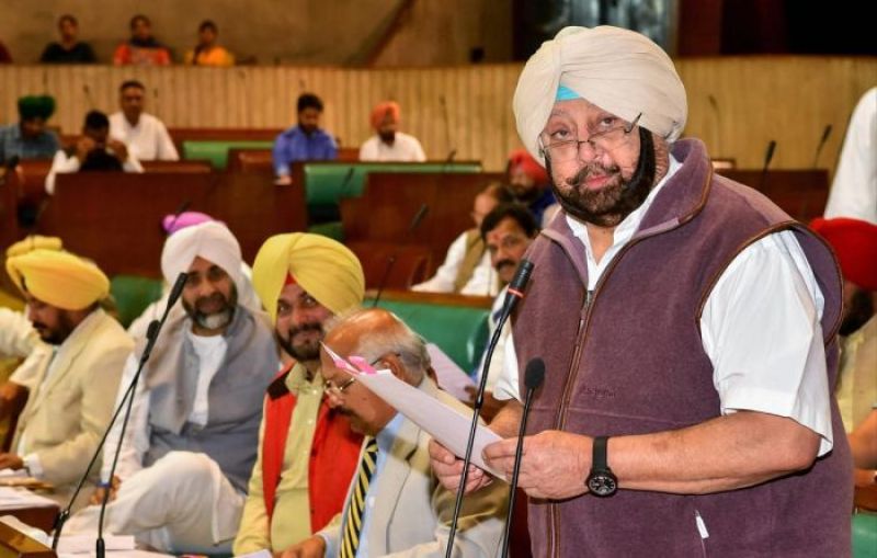 Punjab Chief Minister Captain Amarinder Singh