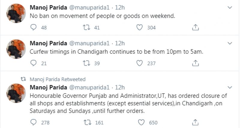 Manoj Parida tweet