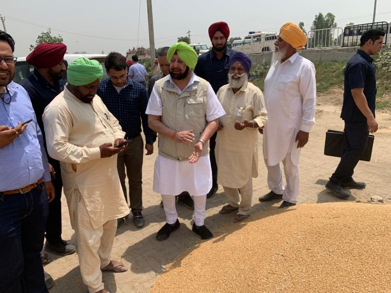 Captain Amarinder asked the DC to supervise the procurement operations