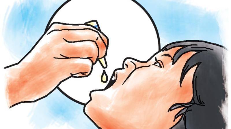 Polio drops