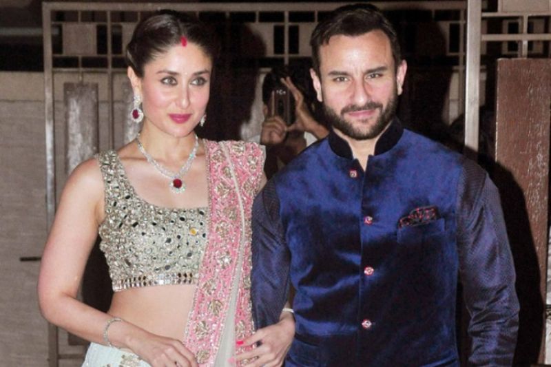 Kareena Kapoor with Saif