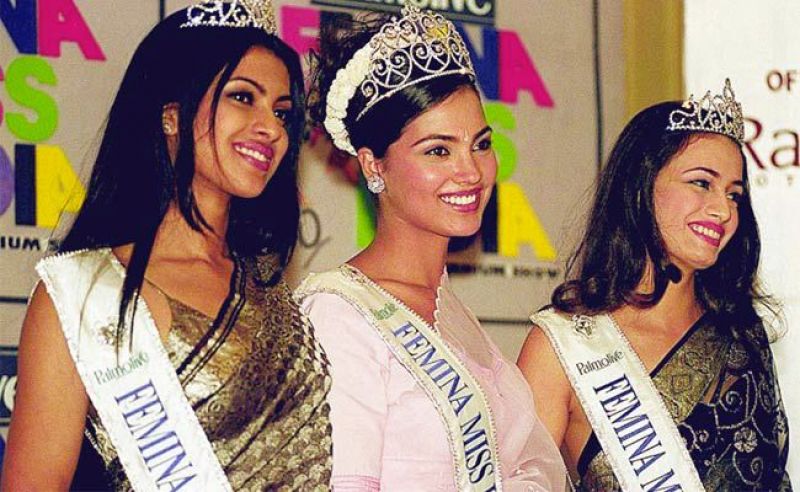 Lara Dutta was crowned Femina Miss India Universe