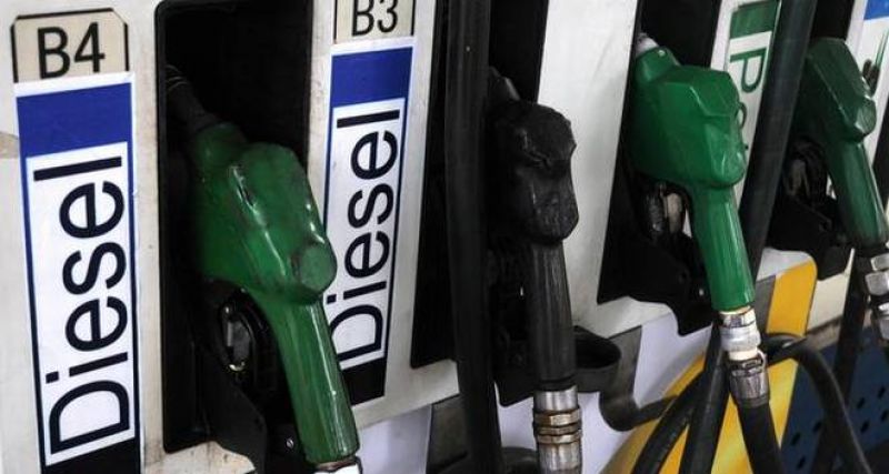 Diesel rate touched its highest level of Rs 72.51 a litre