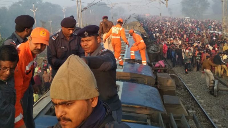 PM anguished by loss of lives in Bihar train derailment