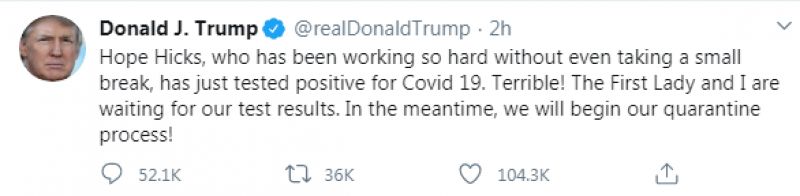 Donald Trump tweet