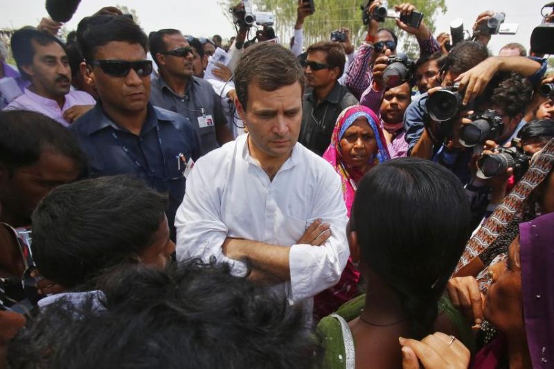 Rahul Gandhi in Amethi