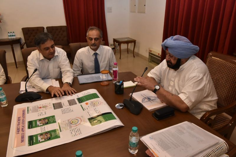 Capt Amarinder Launches 3 Mobile Apps To Combat & Create Awareness