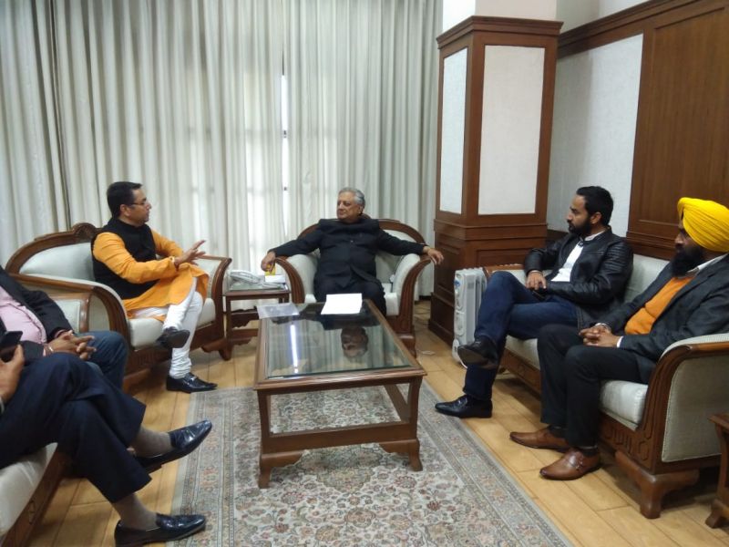AAP meets Speaker 