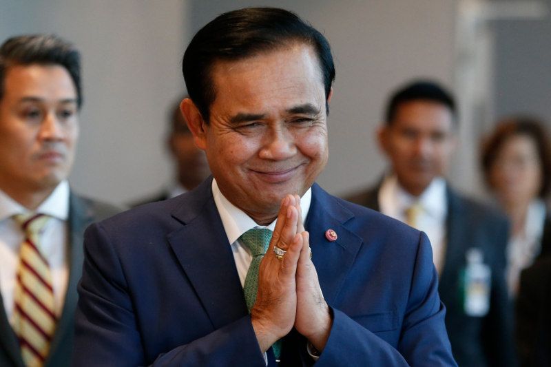 Prayuth Chan-Ocha has thanked people involved in the rescue