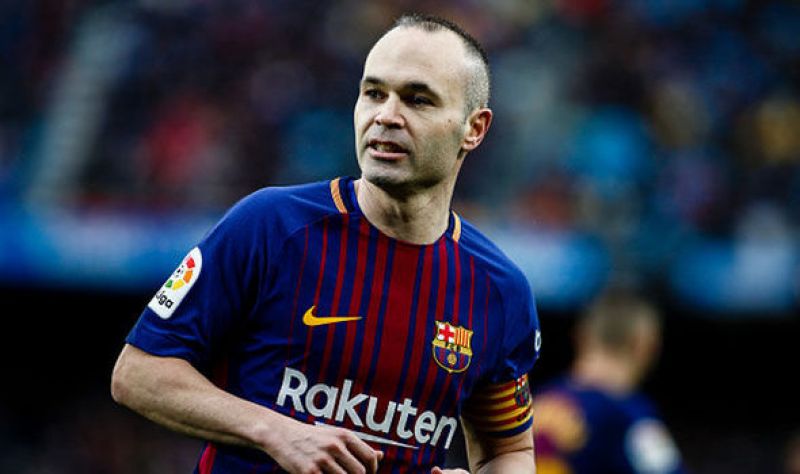 Barcelona legend Andres Iniesta