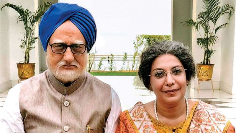 A still from film in which Anupam Kher plays Dr Manmohan Singh