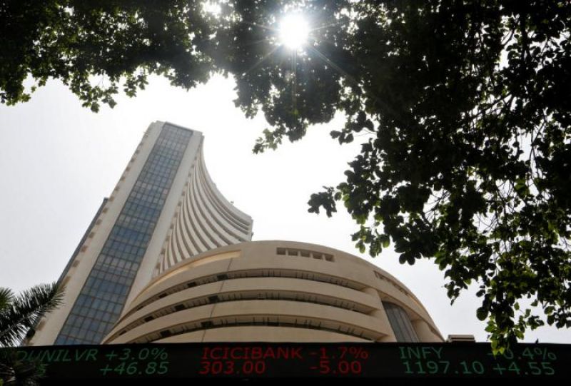 30-share BSE index gained 159.93 points