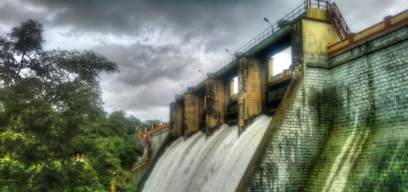 Shutters of Idamalayar dam opened