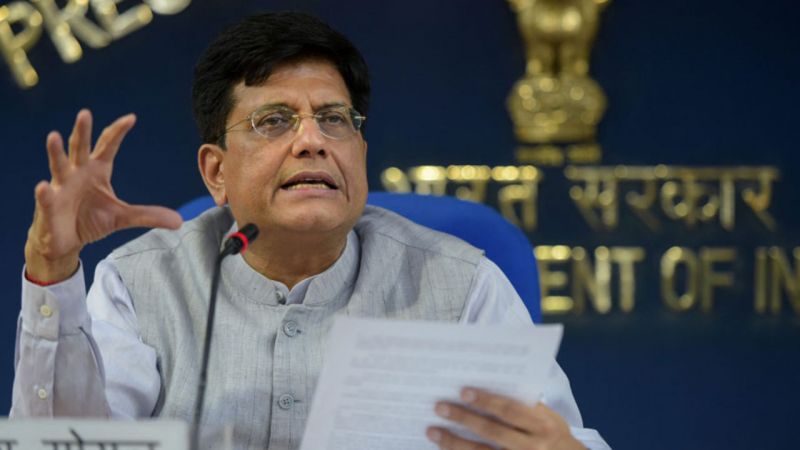 Finance Minister Piyush Goyal