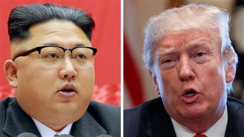 Trump and North Korean leader Kim Jong 