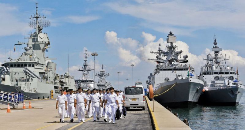 Indian and Singapore navies will conduct joint exercises next month