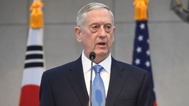 US Defence Secretary James Mattis
