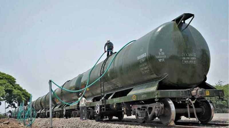 Tanks carrying 2.8 lakh litre of drinking water was dispatched
