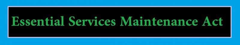 Essential Services Maintenance Act