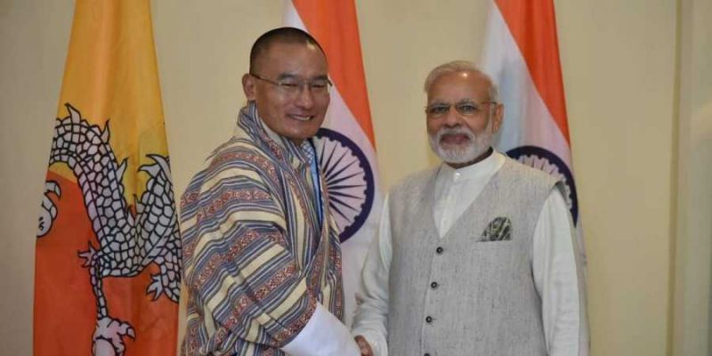 PM Modi meets Bhutanese PM Tshering Tobgay 