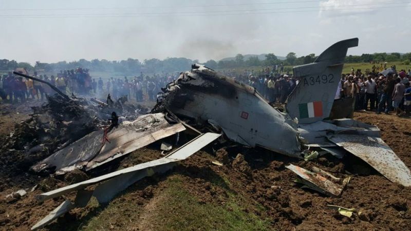 Indian Air Force Jaguar Crashed
