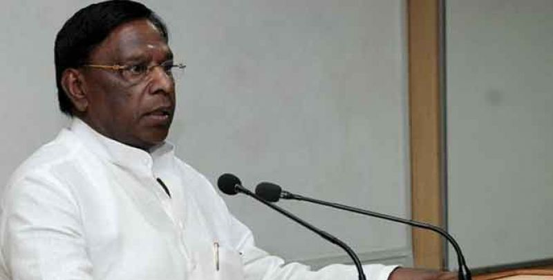 Narayanasamy had discussions with the secretary and joint secretary of Union Home Ministry