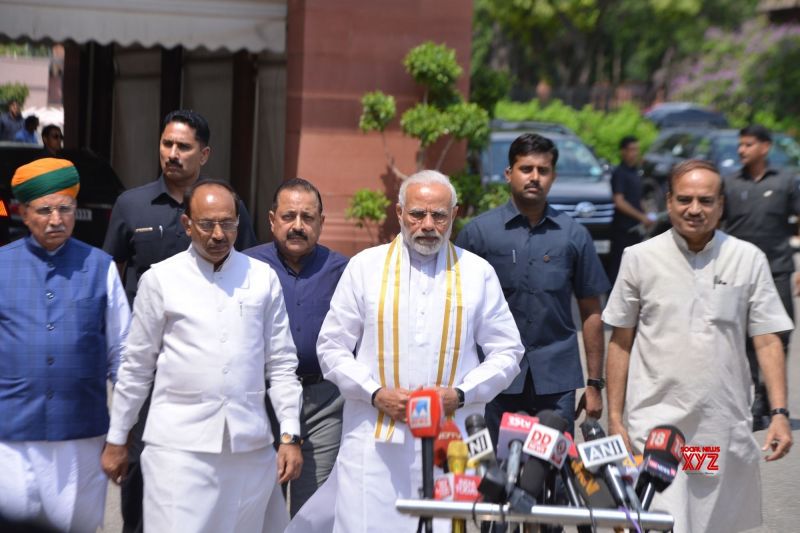 The no-trust motion was the first after Modi assumed office