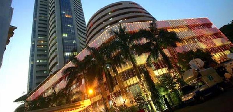 BSE Sensex was trading higher by 195.72 points