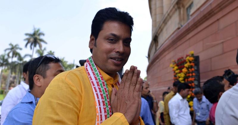 Tripura Chief Minister Biplab Kumar Deb