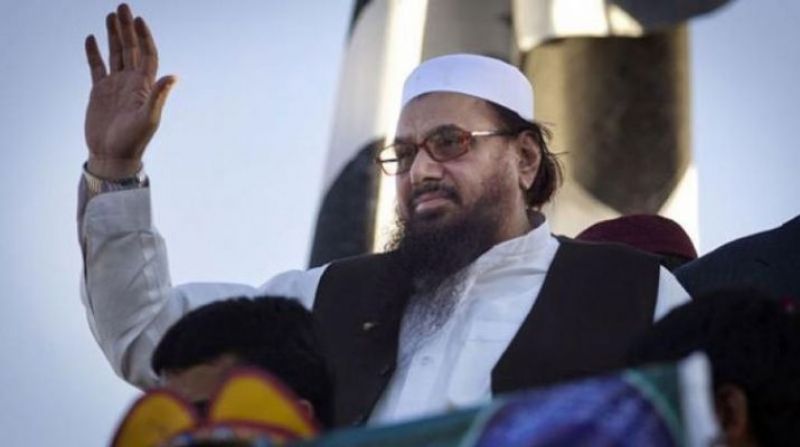 Hafiz Saeed campaigning for the Milli Muslim League in Pakistan