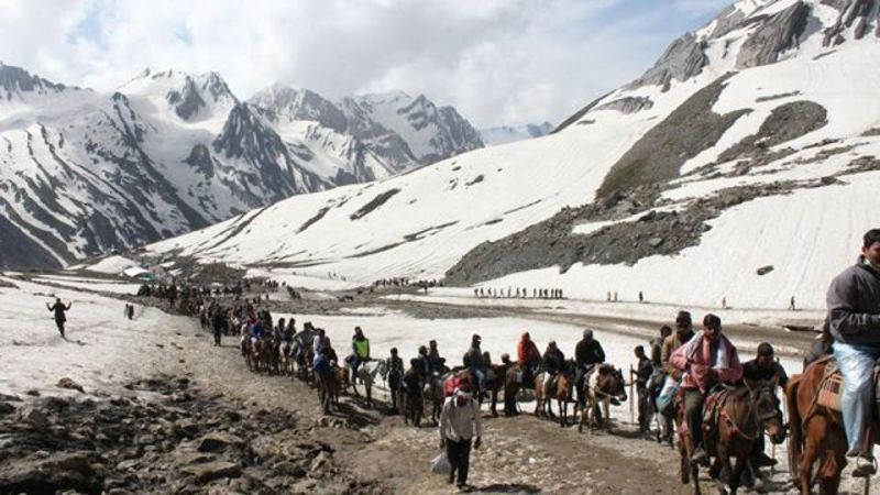 The number of pilgrims undertaking the yatra has marked a sharp dip 