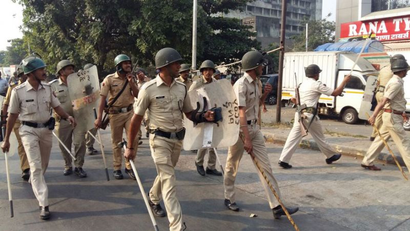 Special Armed Force (SAF) of MP police are keeping a vigil