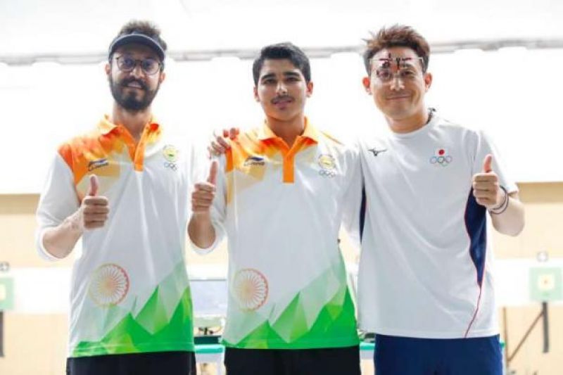 Abhishek Verma, also making his Asian Games debut at 29, settled for the bronze medal