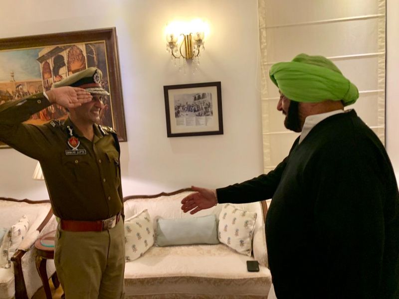 DGP Dinkar Gupta calls on CM after taking over