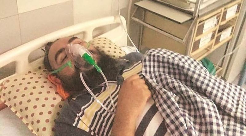 Sandoa was then admitted to PGIMER hospital